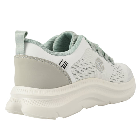 Pantofi sport, dama, GORETTI, D100-CL30062 alb, textil